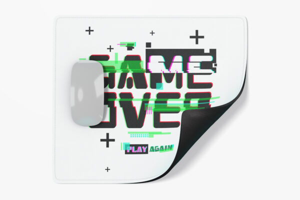 Mousepad-game-over game over